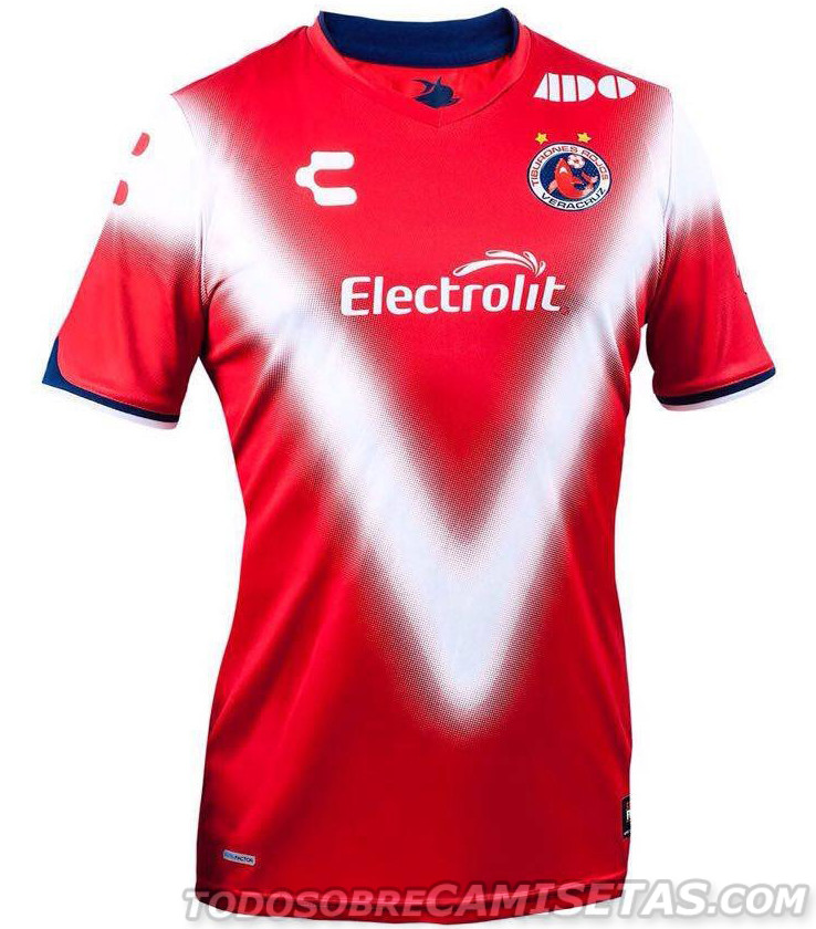 Maillot Veracruz Domicile 2016/17 - Cliquez sur l'image pour la fermer